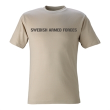 SWEDISH ARMED FORCES T-SHIRT KHAKI "ORGINAL"