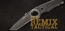 Remix Tactical folding clip knife